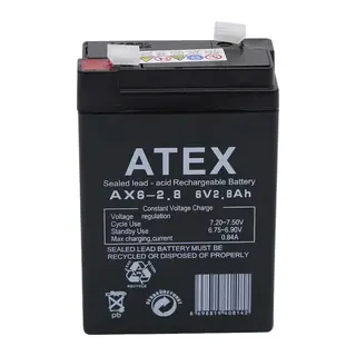 Atex Ax6-2.8 6v 2.8ah Akü