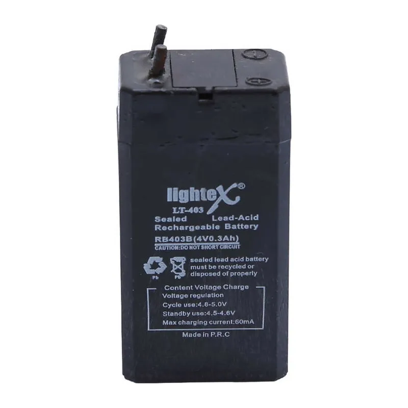 Lightex Lt-403 4v 0.3ah Işıldak Fener Aküsü