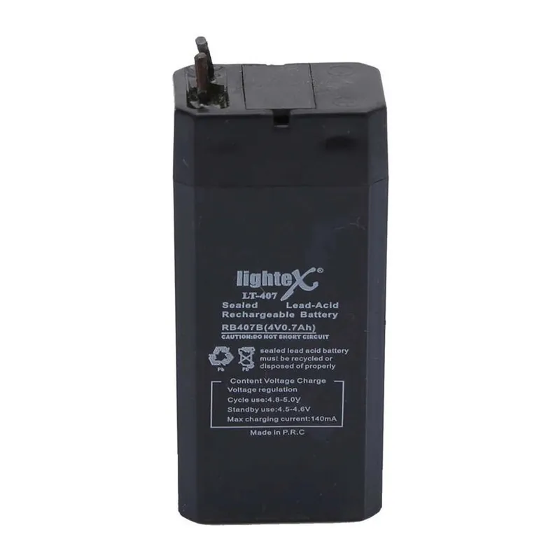 Lightex Lt-407 4v 0.7ah Işıldak Fener Aküsü