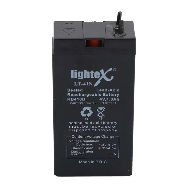 Lightex Lt-41n 4v 1.0ah Işıldak Fener Aküsü