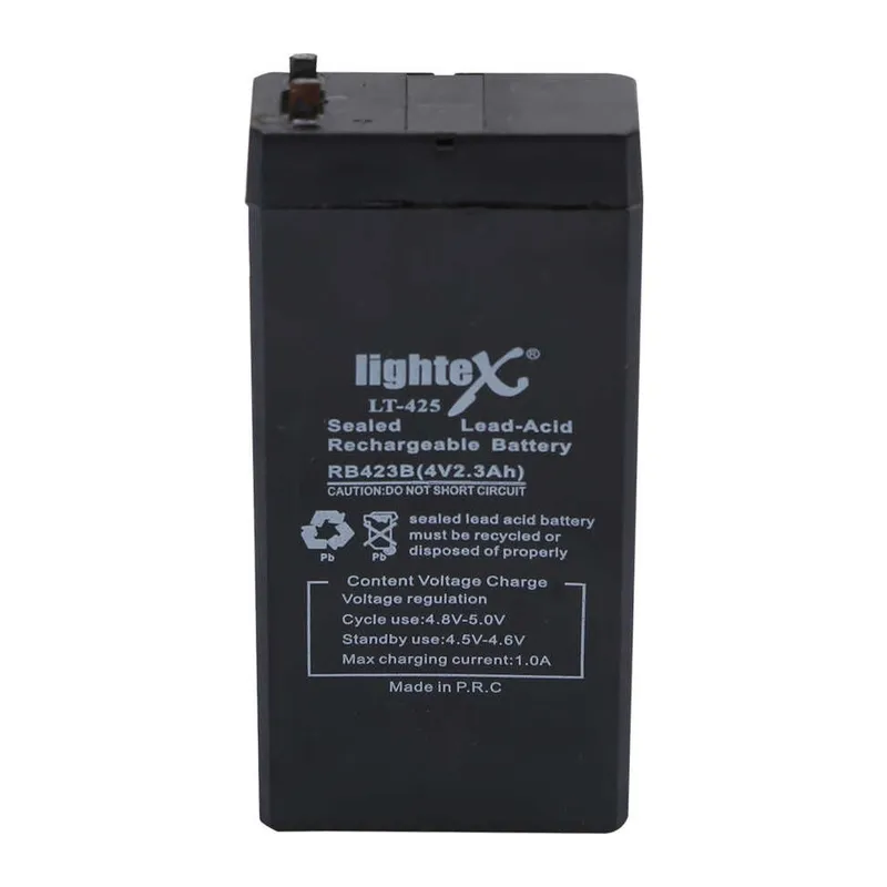 Lightex Lt-425 4v 2.3ah Işıldak Fener Aküsü