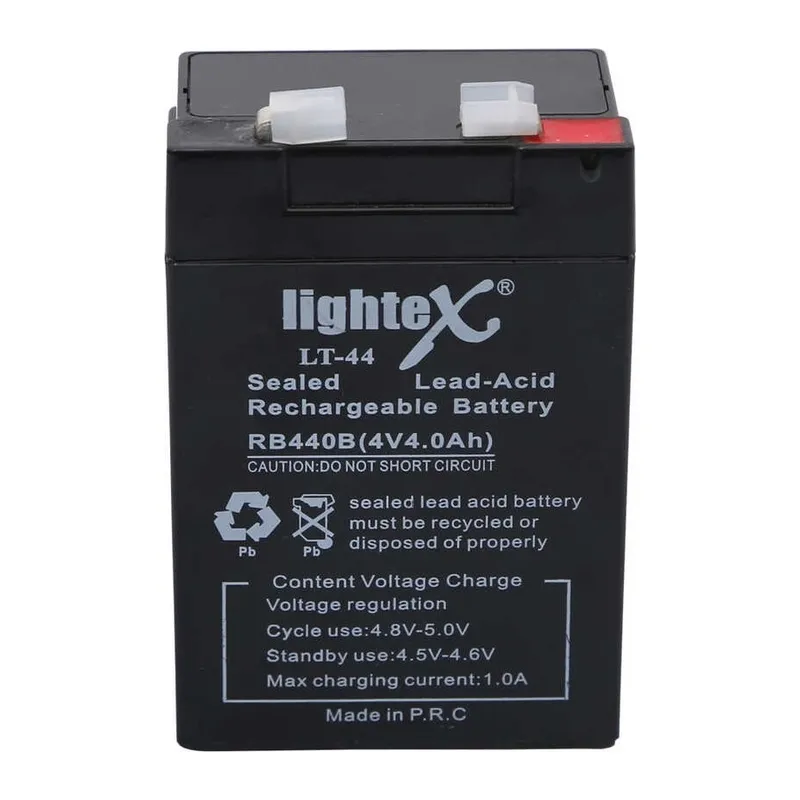 Lightex Lt-44 4v 4.0ah Işıldak Fener Aküsü