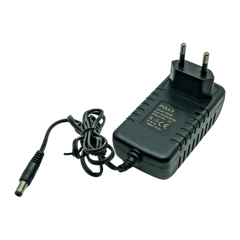 Fully 1624b 24v 2a 5.5x2.5mm Adaptör