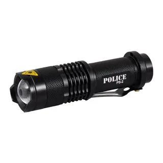 Ps-2 Cree Q5 Ve Cob Led Teknolojisi, 200m Menzili Ve Şarj Edilebilir Yapısıyla Cebinizdeki En Güçlü Işık Kaynağı Olacak.