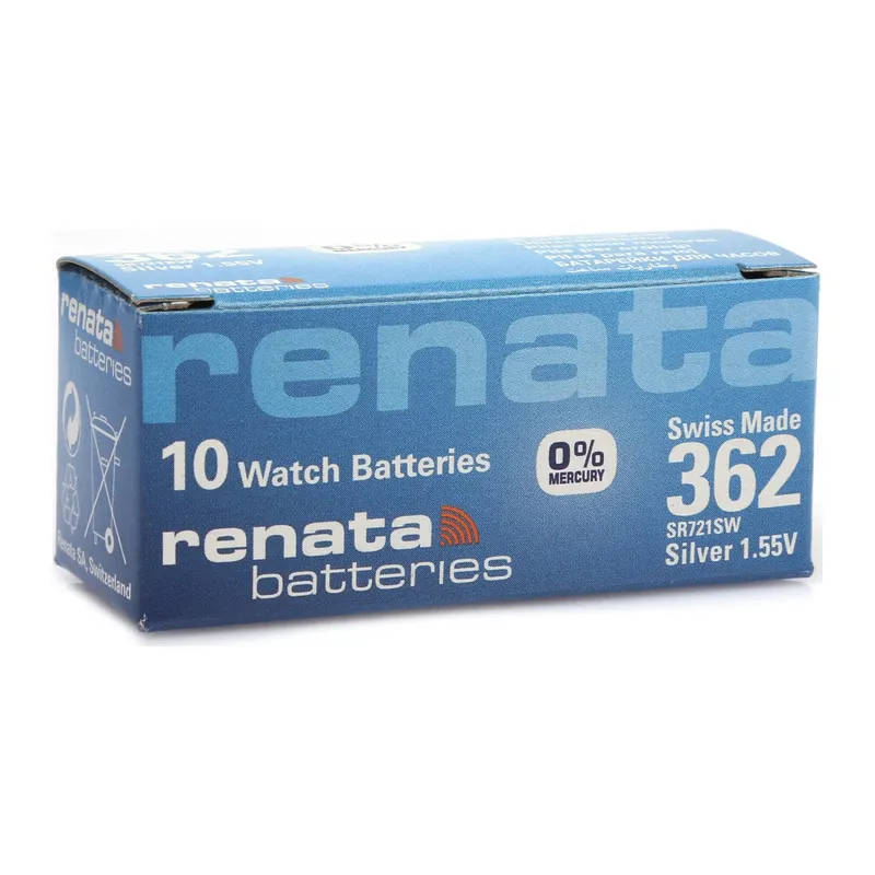 Renata 362 Sr721sw 1.55v Alkalin Saat Pili 10 Adet