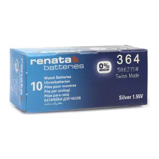 Renata 364 Sr621sw 1.55v Alkalin Saat Pili 10 Adet