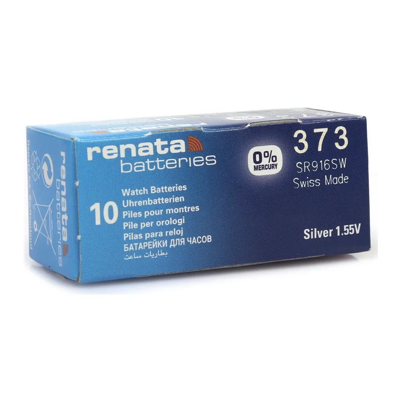 Renata 373 Sr-916sw 1.55v Alkalin Saat Pili 10 Adet