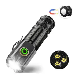 Wison Ws-3838 1500 Lümen Mıknatıslı Usb Şarjlı El Feneri