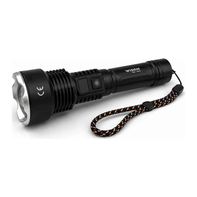 Wison Ws-7878 30watt 3000 Lümen Uzun Menzilli Usb Type-c Şarjlı El Feneri