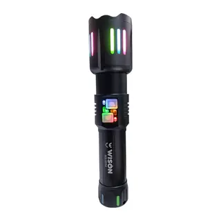 Wison Ws-9954 25w Zoomlu Yeşil Lazerli Metal Şarjlı El Feneri