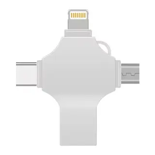 Otg 4in1 Cep Telefonu Çok Fonksiyonlu Usb Flash Bellek 128 Gb Type-c, Micro Sd Ve Kart Okuyucu