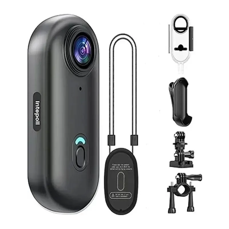 Mini 4k Wıfı Aksiyon Kamerası Vücut Kamerası Giyilebilir Video Kaydedici
