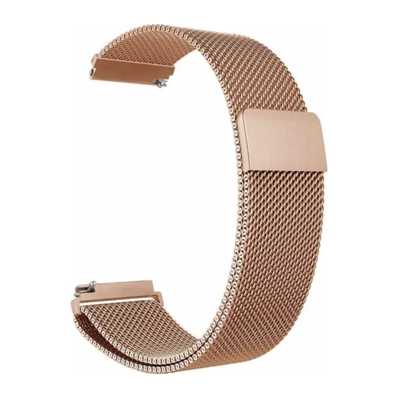 Samsung Galaxy Active 2 44 Mm Kordon Hasır Metal Kordon