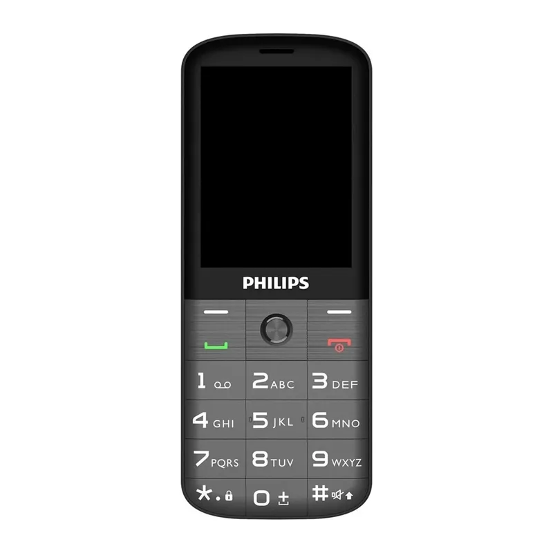 Philips Xenium E227 – Geniş Ekranlı, Uzun Ömürlü Tuşlu Telefon