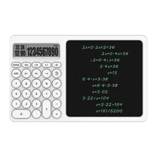 Çok Amaçlı Digital Hesap Makinesi Lcd Ekran Yazma Tableti Ofis Okul İçin Silinebilir El Yazısı Not Defteri