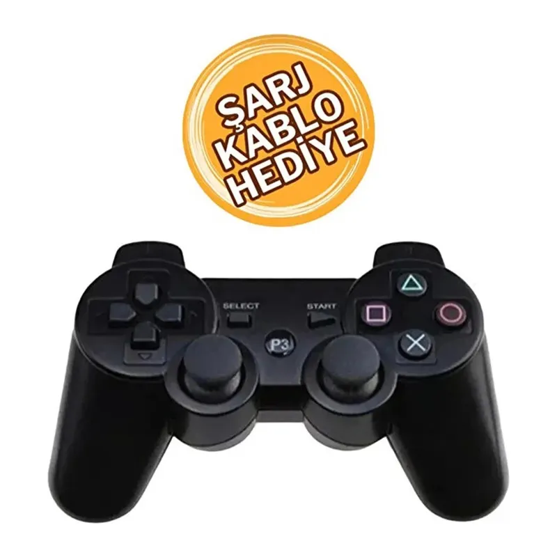 Ps3 Kablosuz Analog Oyun Kolu Oyuncu Konsolu Dualshock Wireless Joystick Controller
