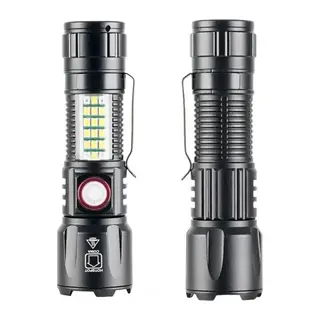 Wison Ws-2828 10w 1000 Lümen Şarjlı Metal El Feneri