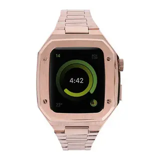 Watch 44mm Metal Petek Kasalı Kordon - Rose Gold