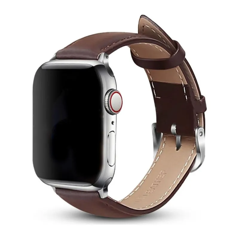 Watch 42mm Nl26 Deri Kordon - Kahverengi