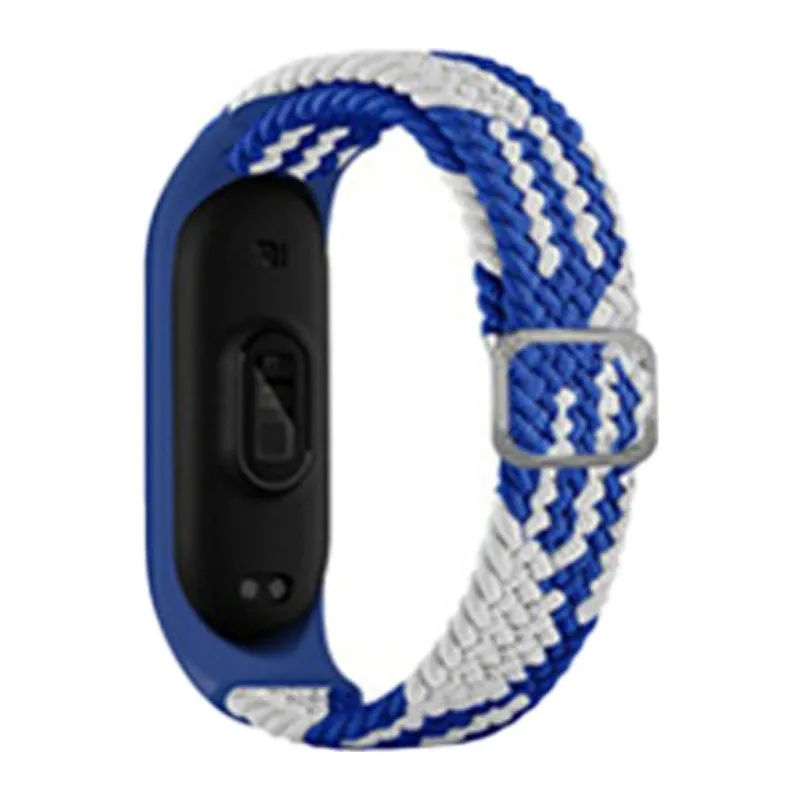 Xiaomi Mi Band 6 Kordon - Mavi-beyaz