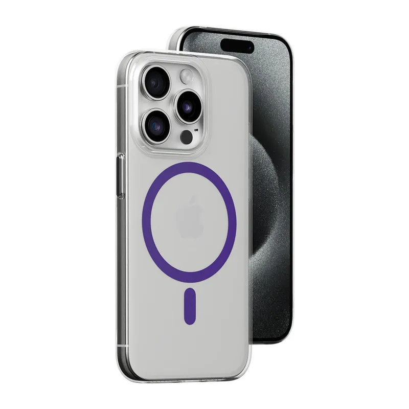 Joko İphone 14 Pro Kılıf Bubble Magsafe Kapak - Mor