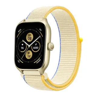 Watch 22mm Hasırlı Cırtcırtlı Kordon - Beyaz