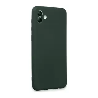Galaxy A04e Kılıf First Silikon - Koyu Yeşil