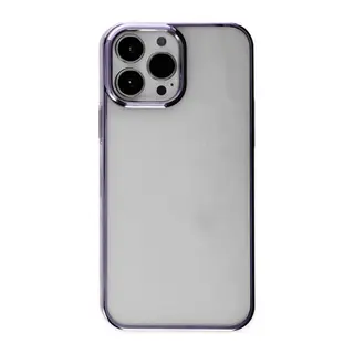 İphone 13 Pro Max Kılıf Element Silikon - Mor