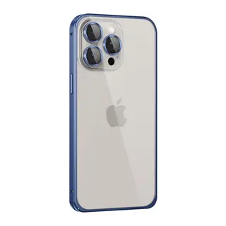 Joko İphone 15 Pro Metal Bumper Mat Kapak - Lacivert
