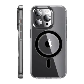 Joko İphone 14 Pro Kılıf Crystal Magsafe Kapak - Siyah