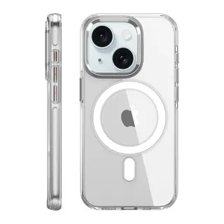 Joko İphone 15 Pro Kılıf Crystal Magsafe Kapak - Şeffaf