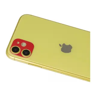İphone 11 Rainbow Kamera Lens Koruma Cam - Kırmızı