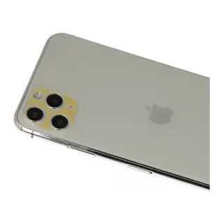 İphone 11 Pro Max Rainbow Kamera Lens Koruma Cam - Gold