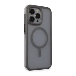 Joko İphone 15 Pro Max Toras Airbag Magsafe Kapak - Titan Gri
