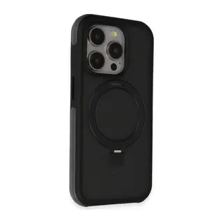 Joko İphone 15 Pro Max Zorda Airbag Magsafe Standlı Kapak - Siyah
