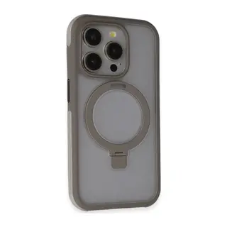 Joko İphone 15 Pro Max Zorda Airbag Magsafe Standlı Kapak - Titan Gri