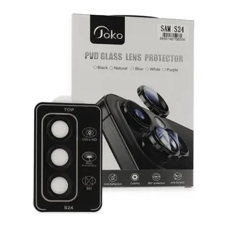 Joko Galaxy S24 Pvd Metal Kamera Lens - Siyah