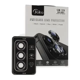 Joko Galaxy S24 Pvd Metal Kamera Lens - Derin Mor