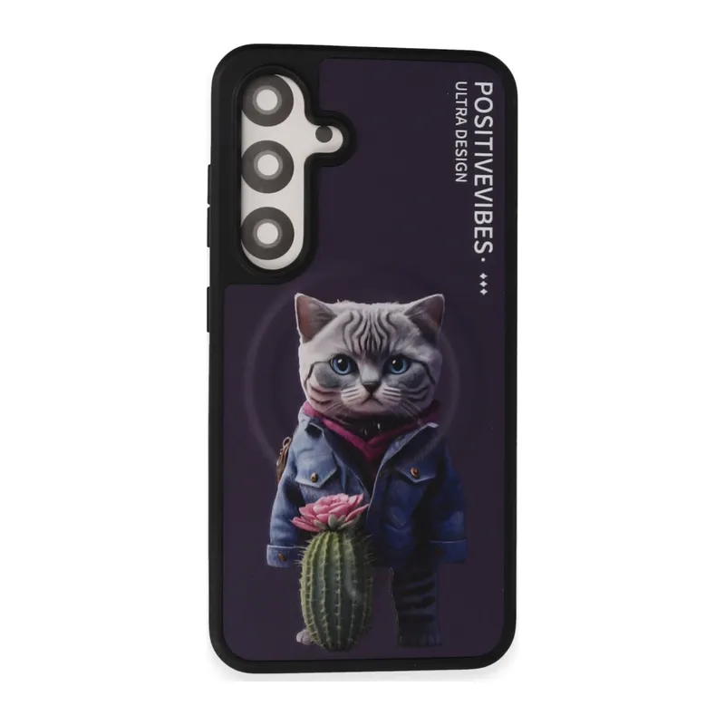 Joko Galaxy S24 Fun Magsafe Kapak - Derin Mor