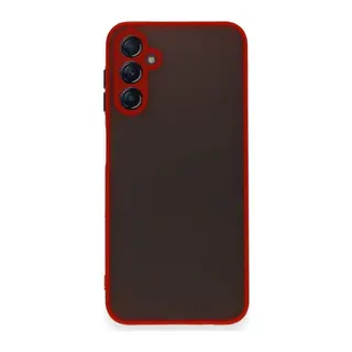 Galaxy A15 4g Kılıf Montreal Silikon Kapak - Kırmızı