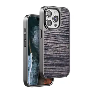 Venco İphone 14 Pro Max Wave Kapak - Kahverengi