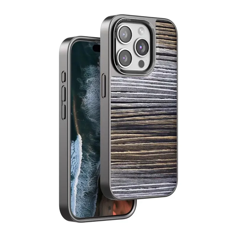 Venco İphone 15 Pro Max Wave Kapak - Sarı