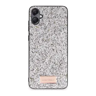 Onegif Galaxy A05 Bright Simli Kapak - Gümüş