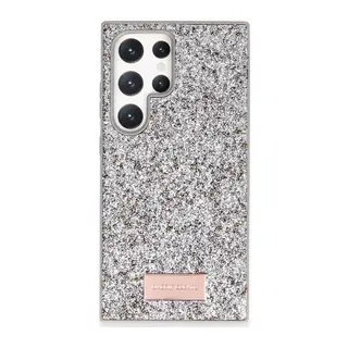 Onegif Galaxy S23 Ultra Bright Simli Kapak - Gümüş