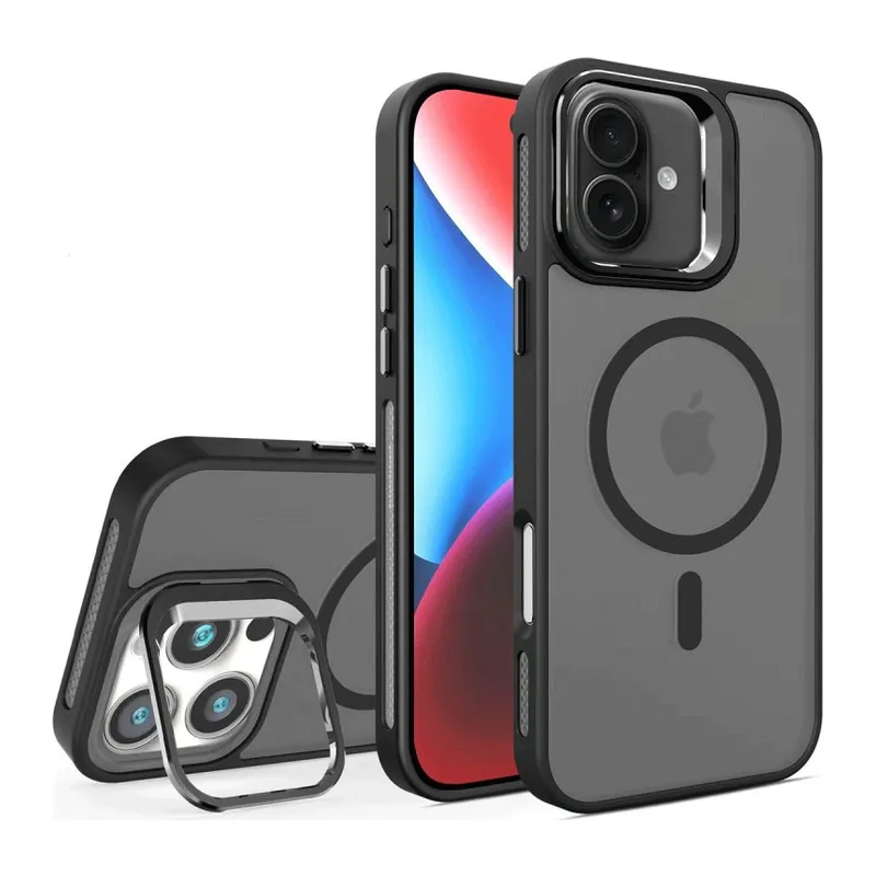 Joko İphone 16 Plus Flet Lens Magsafe Kapak - Siyah