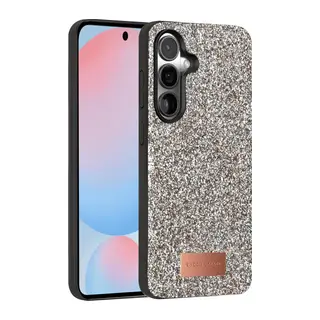 Onegif Galaxy S24 Plus Bright Simli Kapak - Gümüş