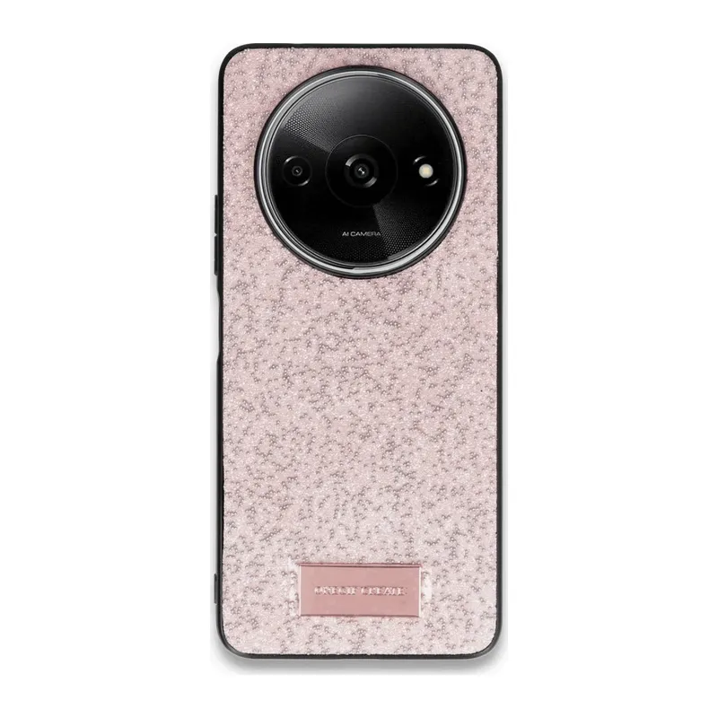 Onegif Xiaomi Redmi A3 4g Bright Simli Kapak - Pembe