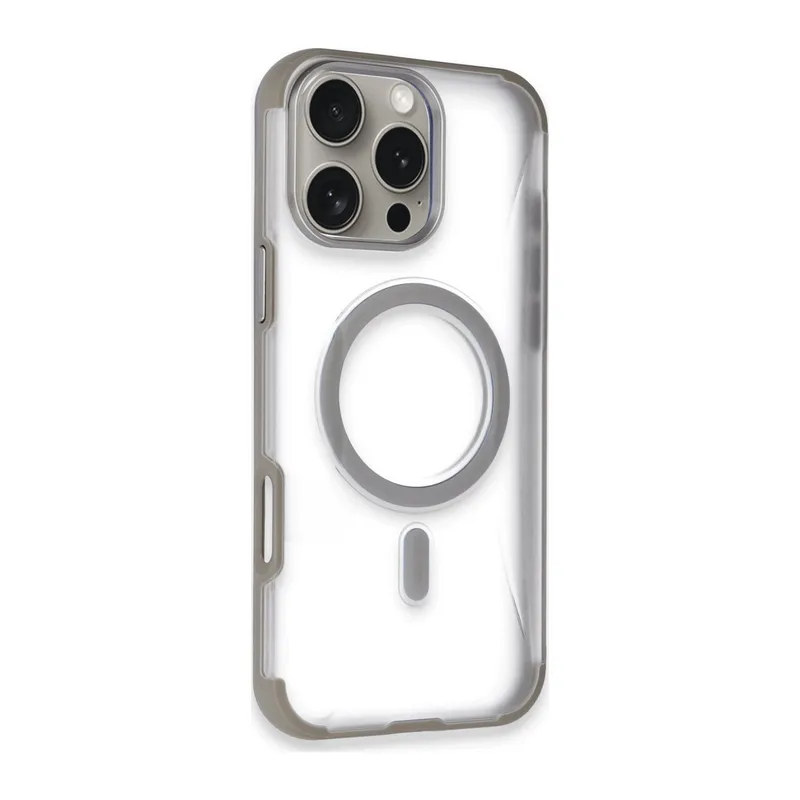 Joko İphone 14 Pro Max Hilton Magsafe Kapak - Titan Gri