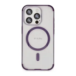 Joko İphone 15 Pro Hilton Magsafe Kapak - Derin Mor