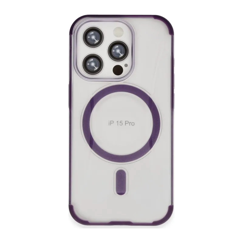 Joko İphone 15 Pro Hilton Magsafe Kapak - Derin Mor